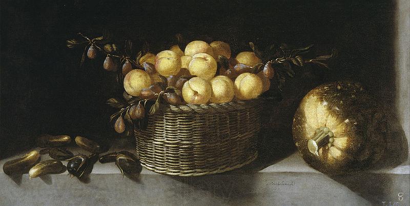 Juan van der Hamen y Leon Still life with fruit and vegetables